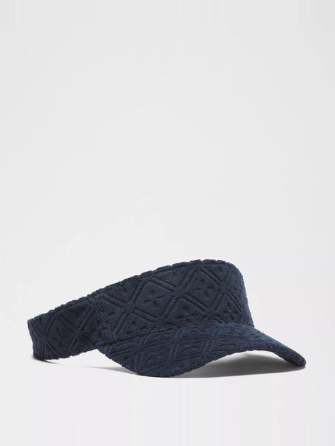 lululemon Removable Sweatband Terry Jacquard Visor