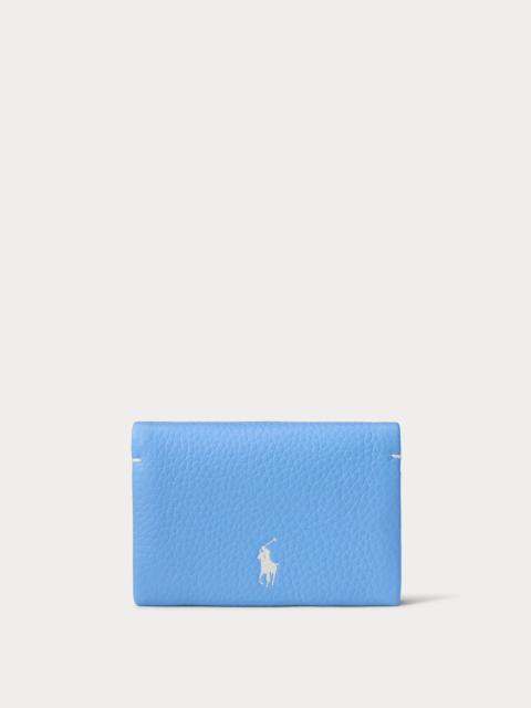 Polo Ralph Lauren Polo Play Leather Snap Card Case