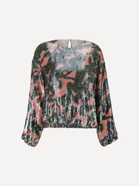 Dries Van Noten Sequins Top