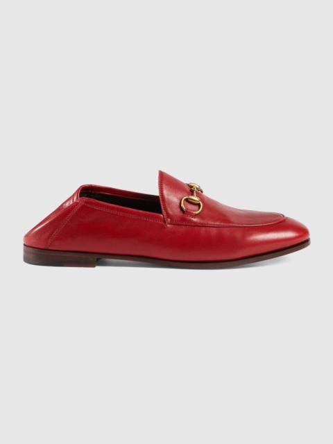 GUCCI Leather Horsebit loafer