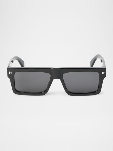 Off-White Chandler Logo Rectangle Sunglasses