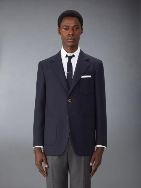 Thom Browne Crispy Wool Unstructured Sack Sport Coat