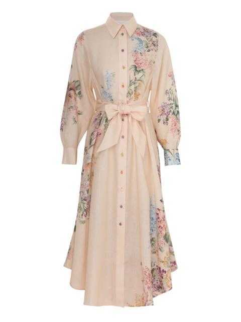 Zimmermann HALLIDAY TUCKED SHIRT DRESS