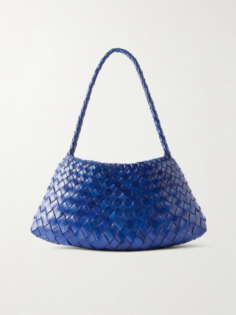 DRAGON DIFFUSION Rosanna Mini Woven Leather Shoulder Bag