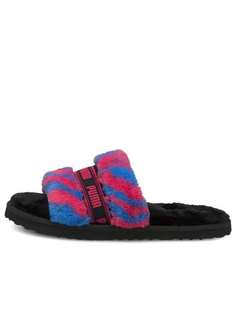 PUMA (WMNS) PUMA Fluff Slide 'Wild - Beetroot Purple' 385276-02