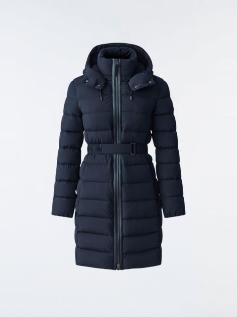 MACKAGE ASHLEY stretch light down with removable hood
