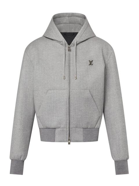 Louis Vuitton Tailored Technical Wool Hooded Blouson