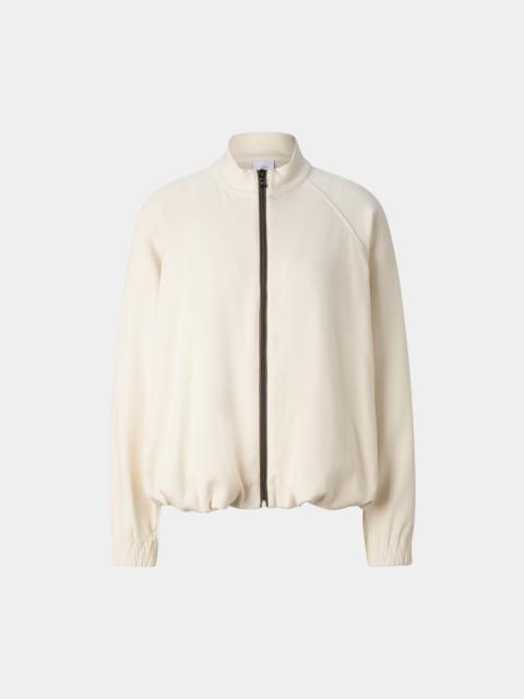 BOGNER Maditha Jersey Jacket in Off-White