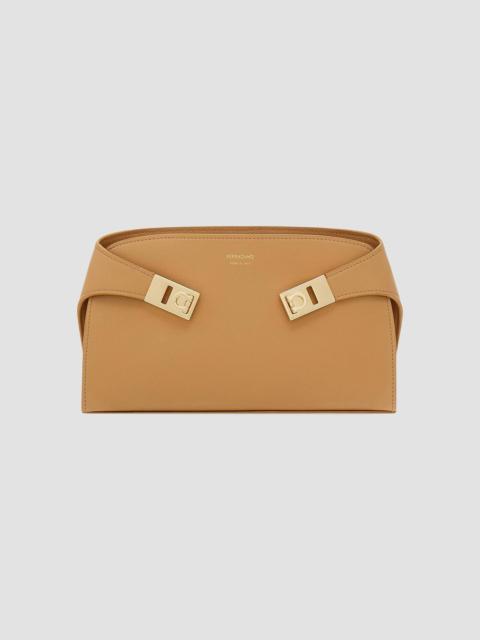 FERRAGAMO Women's Mini Hug Crossbody Bag - Light Camel