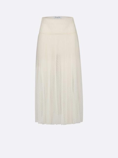 Mid-Length Pleated Skirt