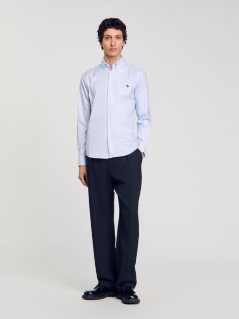 Sandro CROSS PATCH SHIRT
