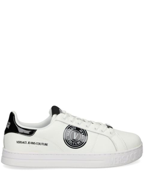 VERSACE JEANS COUTURE leather sneakers