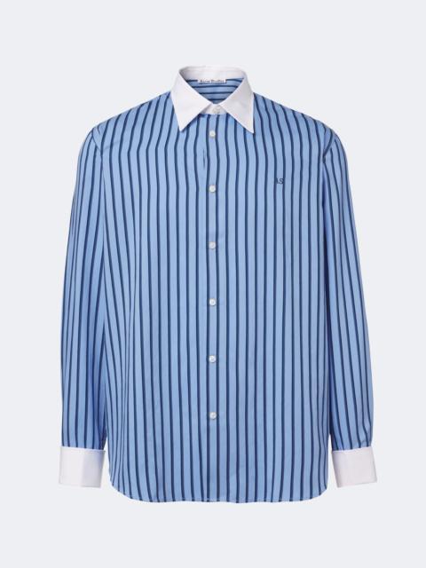 Acne Studios Striped satin twill shirt