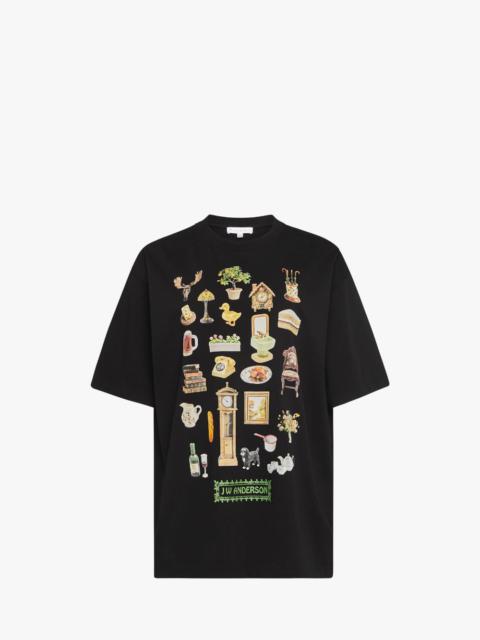 JW Anderson DIORAMA PRINTED T-SHIRT