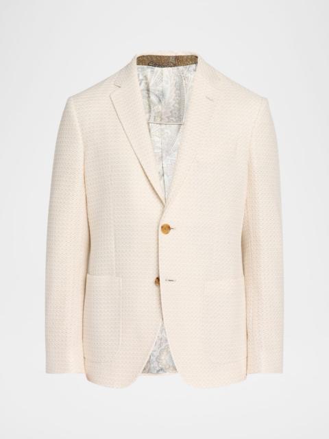 Etro Men's Camo Knit Jacket
