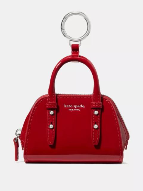 kate spade Charmed Patent Nano Carryall Bag Charm