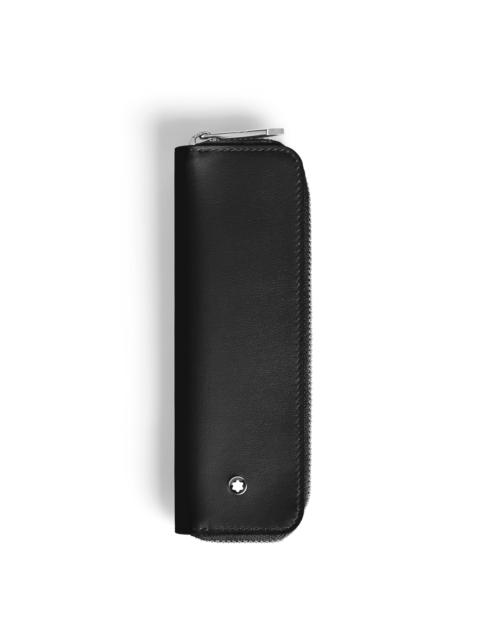 Montblanc 1-PEN POUCH WITH ZIP IN MEISTERSTÜCK LEATHER