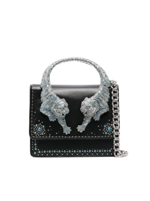 Roberto Cavalli Roar crystal-embellished shoulder bag