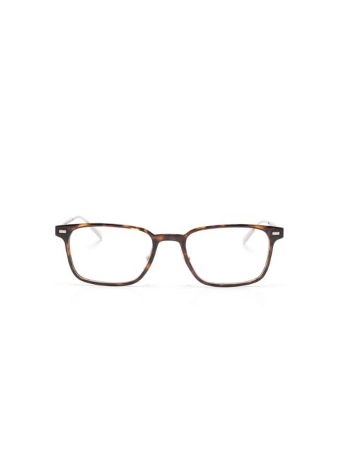 Montblanc rectangle-frame glasses