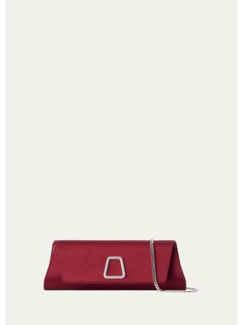 AKRIS Anouk Small Satin Clutch Bag