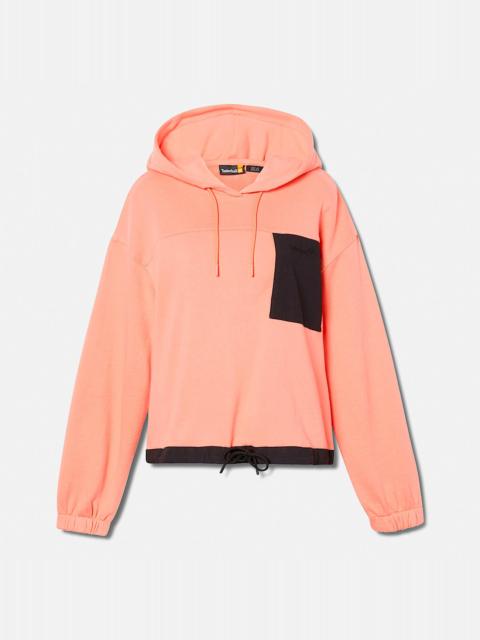 Timberland Women's Mixed-Media Hoodie