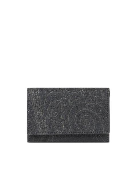 Etro Paisley cotton-blend wallet | REVERSIBLE