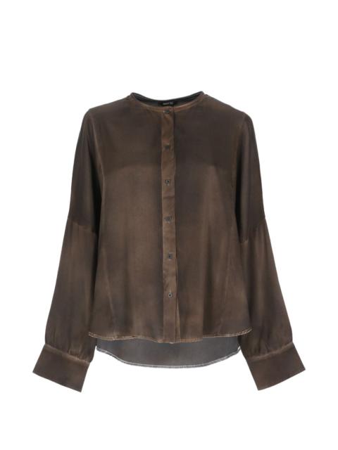 Avant Toi mandarin-collar shirt