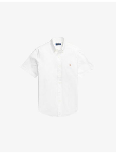 Polo Ralph Lauren Logo-Embroidered Custom-Fit Cotton Oxford Shirt