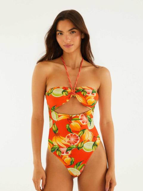 FARM RIO One Piece With Rope Detail