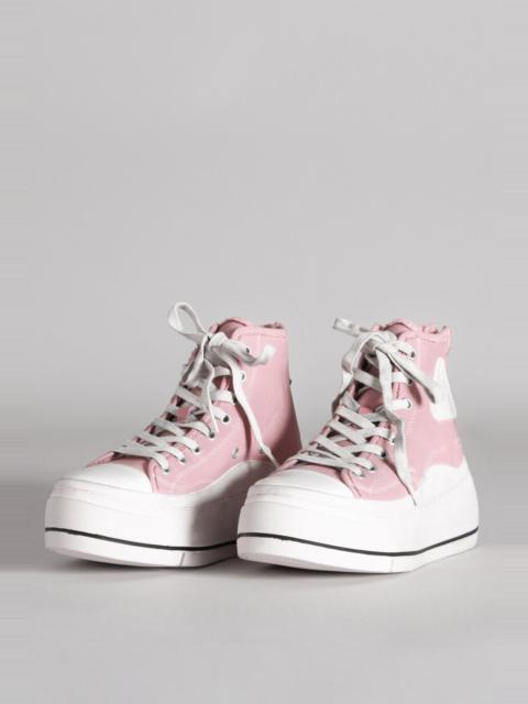 Kurt High Top Sneaker - Pink | R13 Denim Official Site