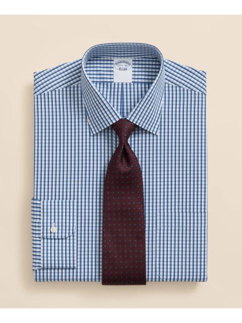 Brooks Brothers Pure Supima® Cotton Regular-Finish Ainsley Collar, Check Dress Shirt