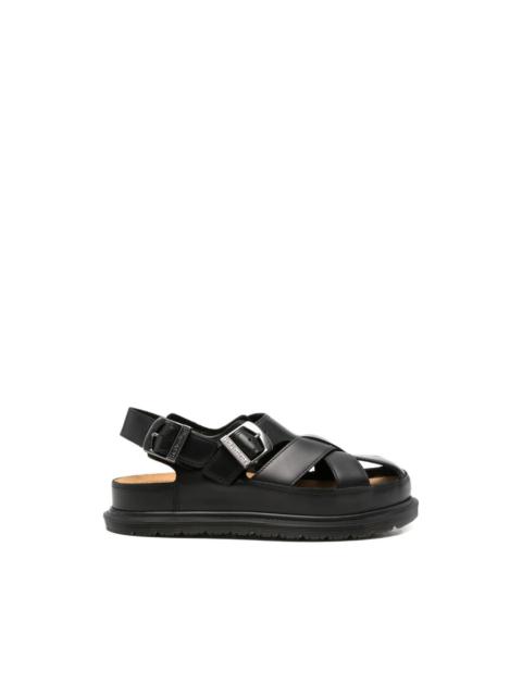 Dr. Martens buckle-fastening caged sandals