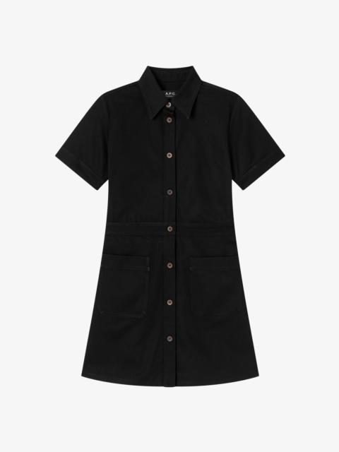 A.P.C. MOLESKIN DRESS