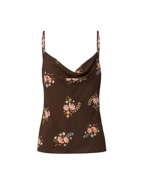 VERONICA BEARD SOLA FLORAL CAMISOLE