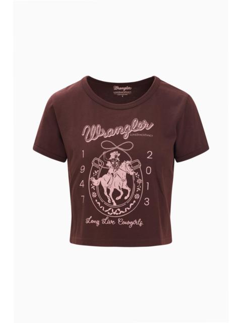LoveShackFancy Wrangler x LoveShackFancy Tee