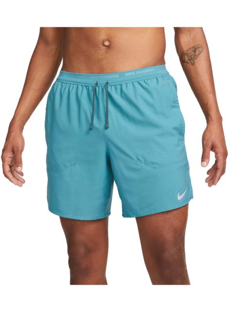 Nike DRI-FIT STRIDE 7" BRIEF-LINED RUNNING SHORTS "Mineral" DM4759 379