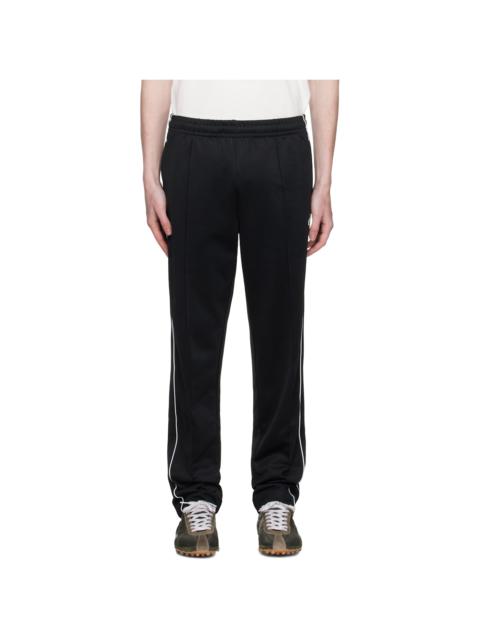 LACOSTE Black Paris Piqué Sweatpants