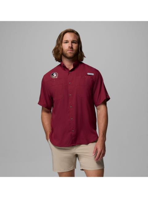 Columbia Men's Collegiate PFG Tamiami Short Sleeve Shirt - Florida State