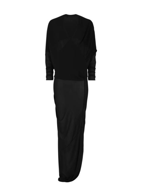 entire studios ROBE DRESS BLACK