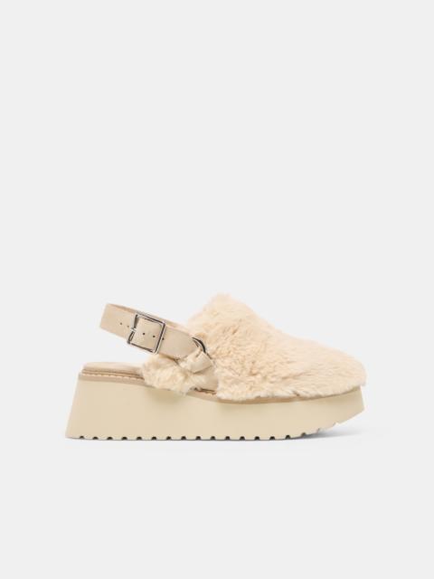 dolce vita LANSY FLATS NATURAL PLUSH