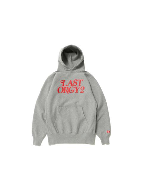 Human Made Human Made x Undercover Last Orgy 2 GDC Pizza Hoodie Grey Red
