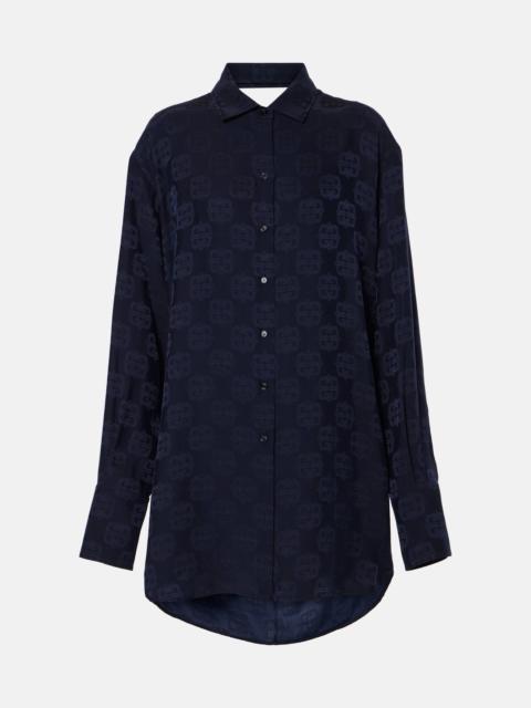 4G oversized jacquard shirt