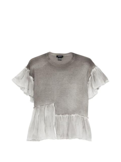 Avant Toi ruffled T-shirt