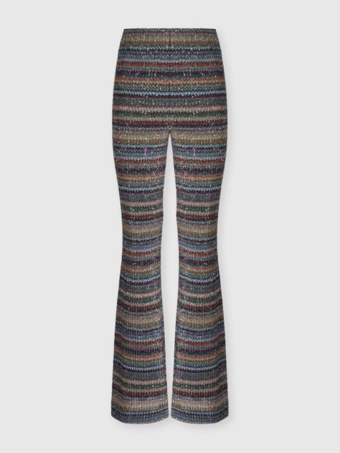 Missoni Flared trousers in textured knit
