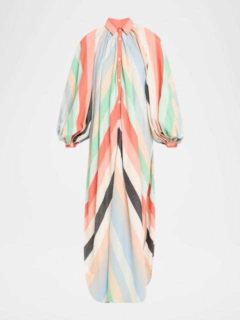 MARRAKSHI LIFE The Touareg Dress with Balloon Sleeves