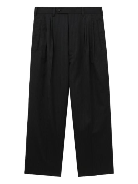 Comme des Garçons Homme pleated pinstripe trousers
