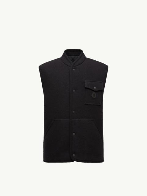 Moncler Wool Bouclé Vest