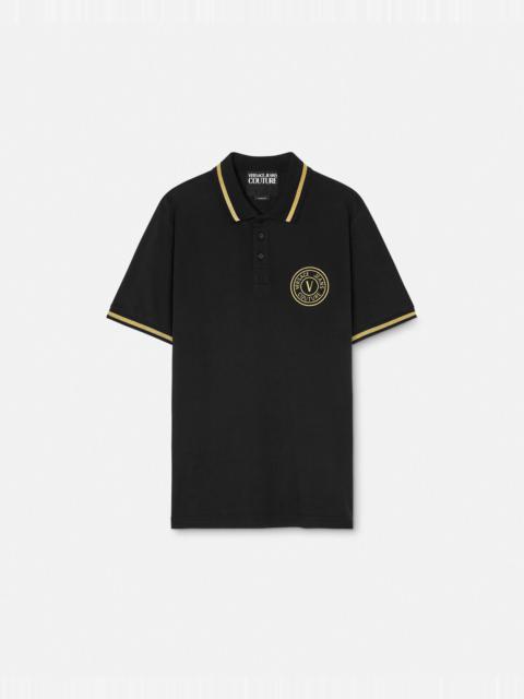 V-Emblem Polo Shirt