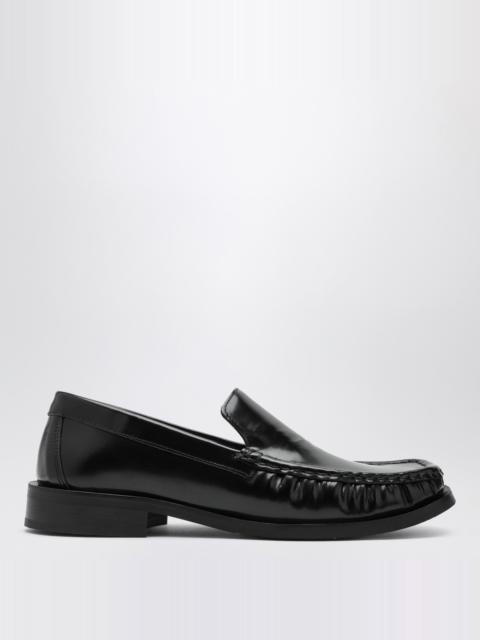 VINNY’s Black leather Micahel moccasins