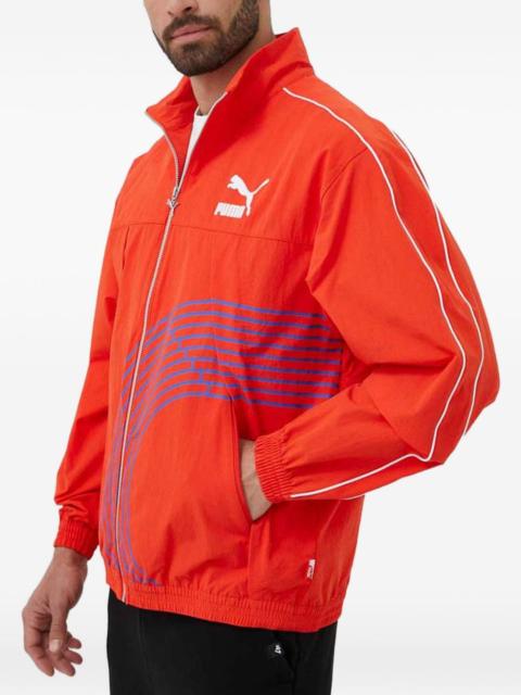 PUMA zipped graphic jacket